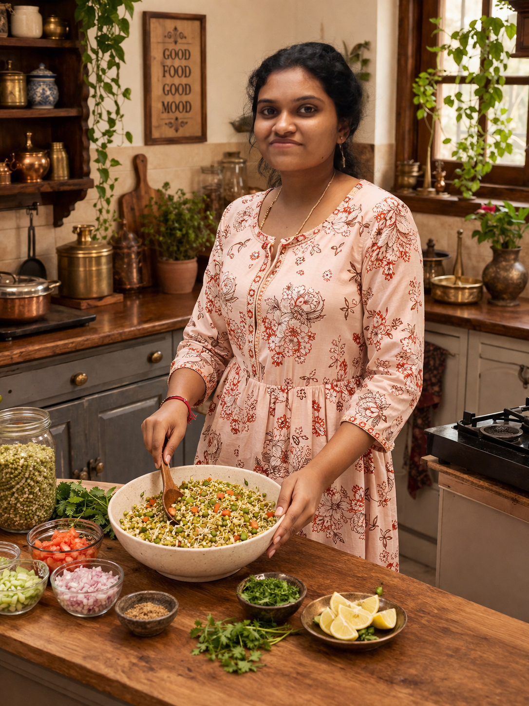 cozy kitchen vibes with home cooked goodness